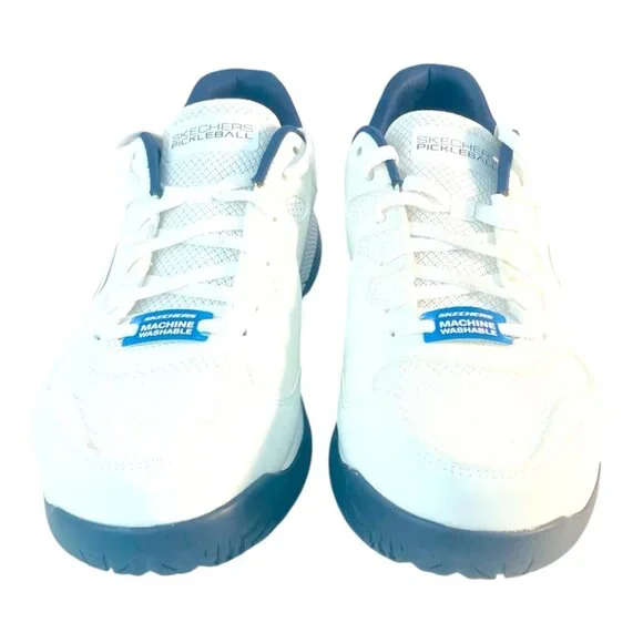 Skechers Go Train Arch Fit Viper Court-Pickleball (White/Navy) Tennis for Mens - Picture 3 of 17